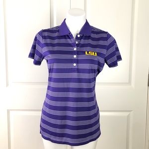 LSU Nike Golf Tour Performance Shirt Size M